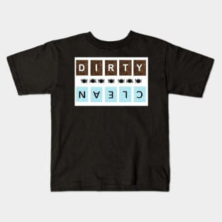 Dirty/Clean dishes Kids T-Shirt